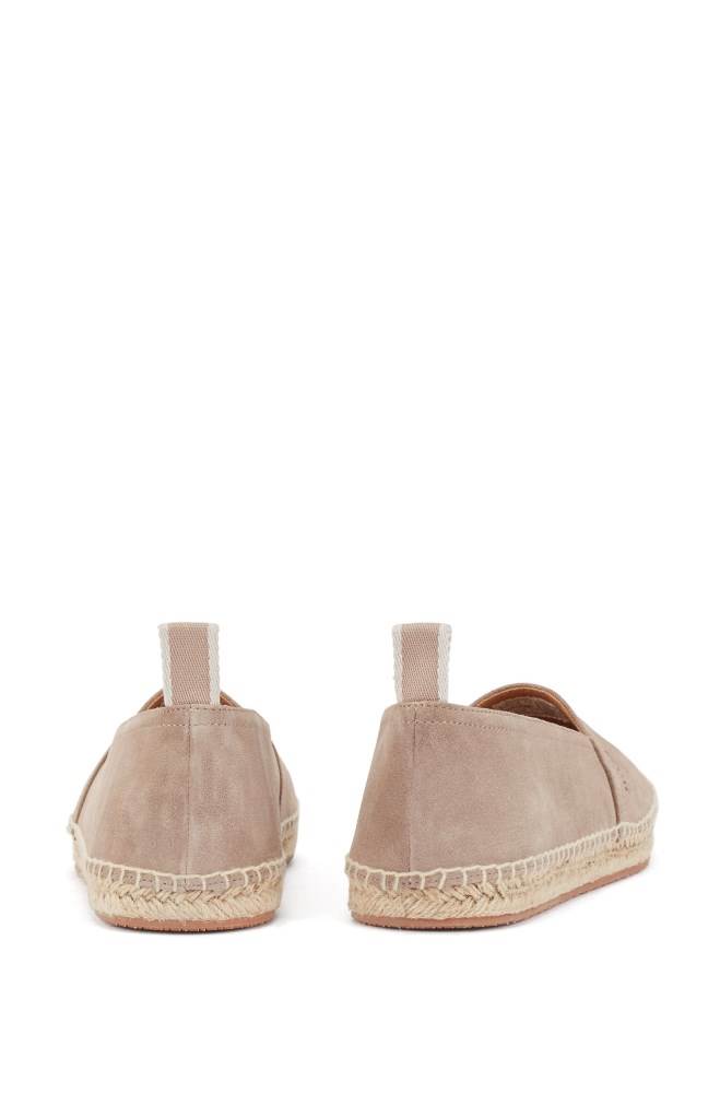 Hugo Boss Slip-on espadrilles Khaki | 3K3OF0yV