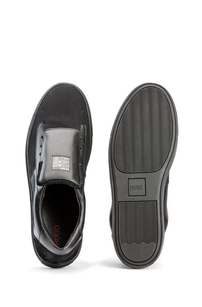 Hugo Boss Slip-on shoes Svarte | aTMikfJP