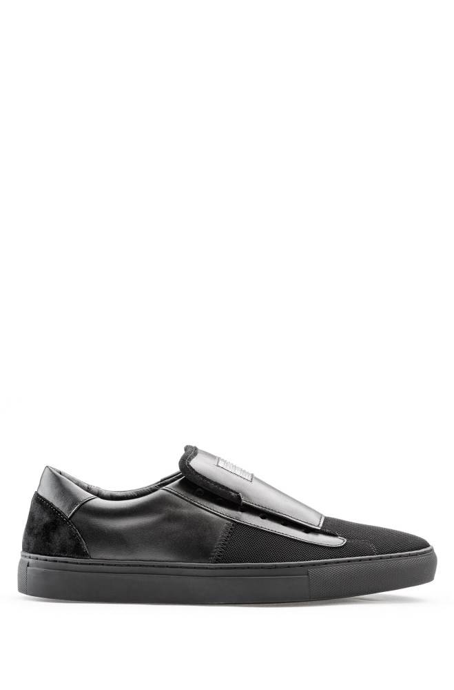 Hugo Boss Slip-on shoes Svarte | aTMikfJP