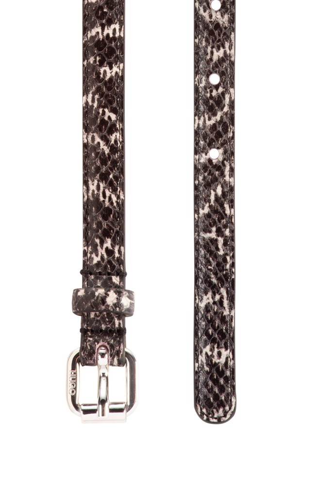 Hugo Boss Snakeskin-effect belt Patterned | HsbchgNM