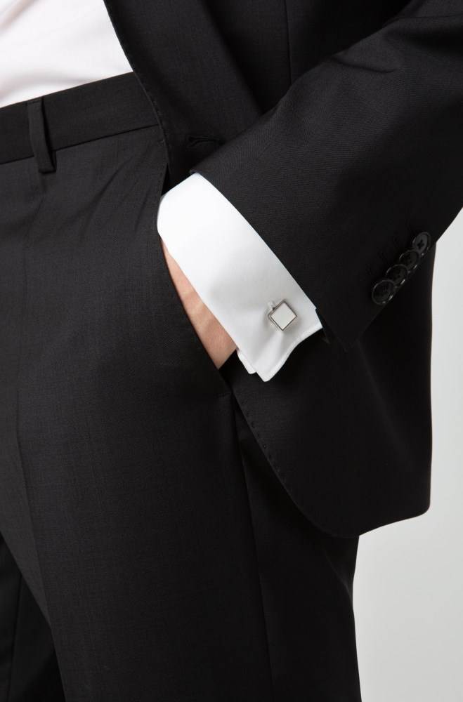 Hugo Boss Square cufflinks Natural | n4oWNkRt