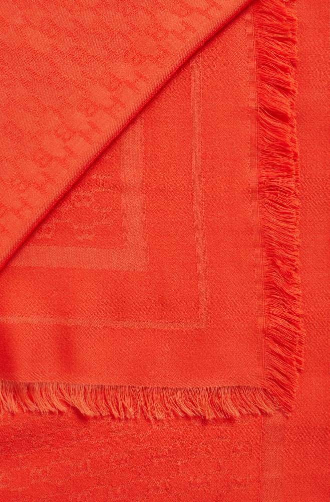 Hugo Boss Square scarf Oransje | 1zIba5pm