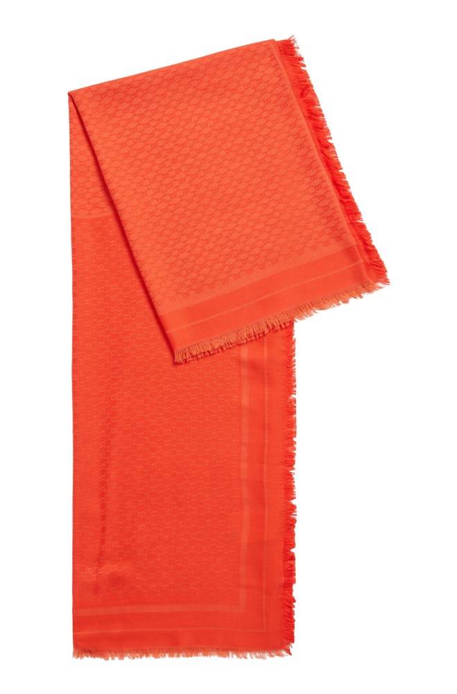 Hugo Boss Square scarf Oransje | 1zIba5pm