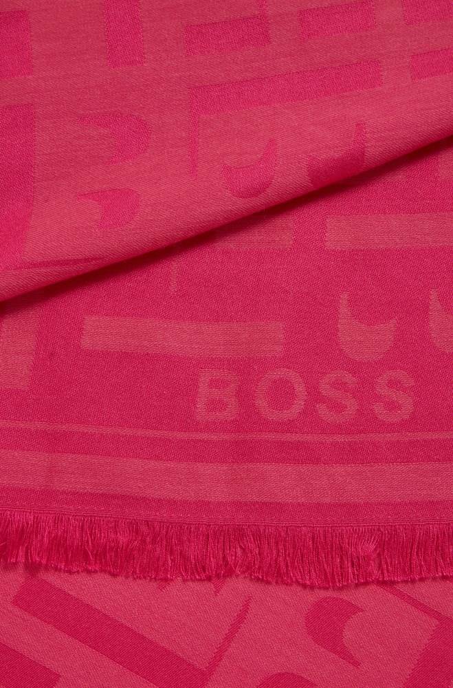 Hugo Boss Square scarf Rosa | vryCw1uW