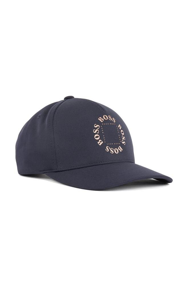 Hugo Boss Stretch-canvas cap Mørke Blå | sjMFCsMd