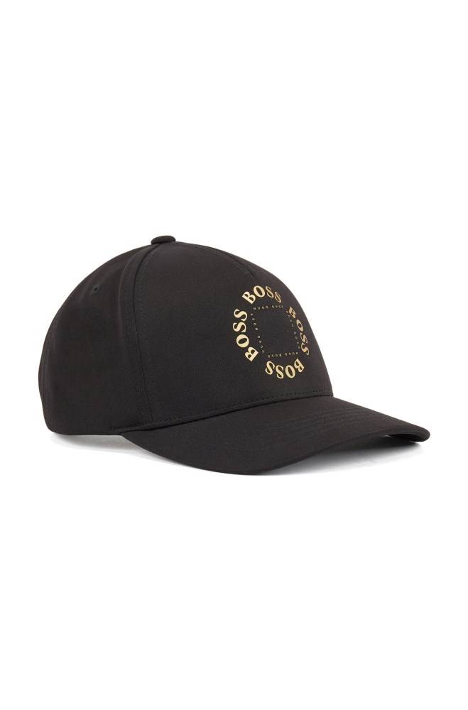 Hugo Boss Stretch-canvas cap Svarte | 6oELxeW2