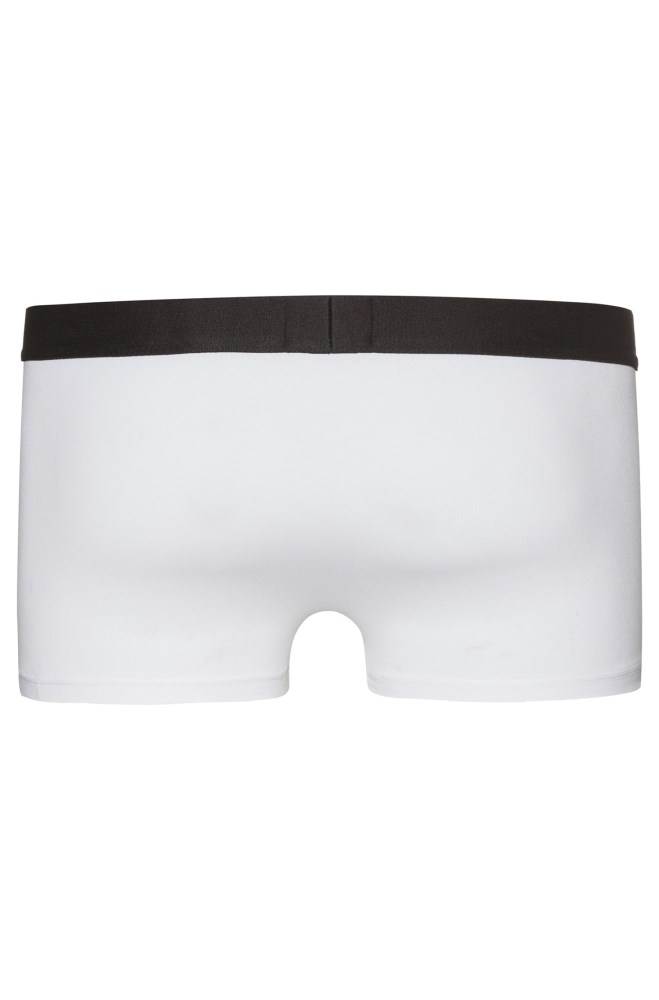 Hugo Boss Stretch-cotton trunks Hvite | PCsUUThp