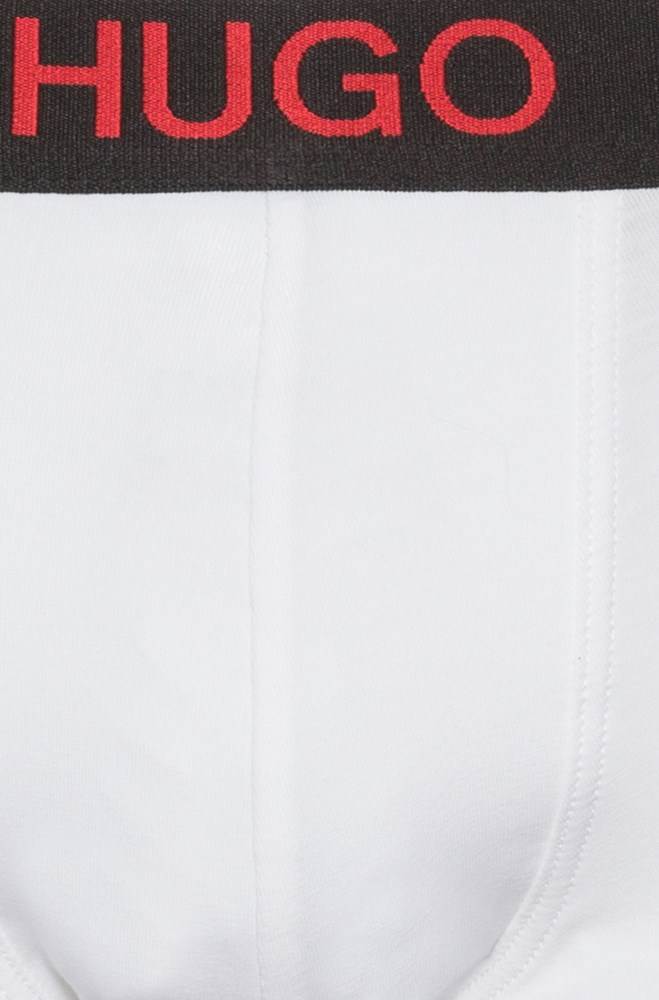 Hugo Boss Stretch-cotton trunks Hvite | PCsUUThp