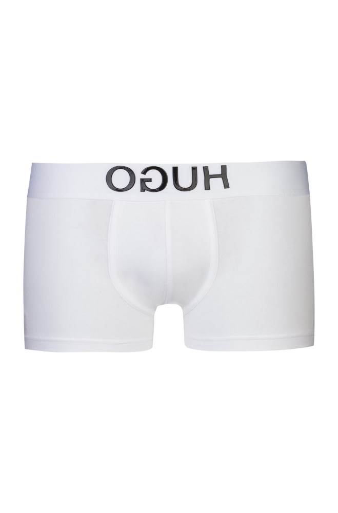 Hugo Boss Stretch-cotton trunks Hvite | R73clNb1