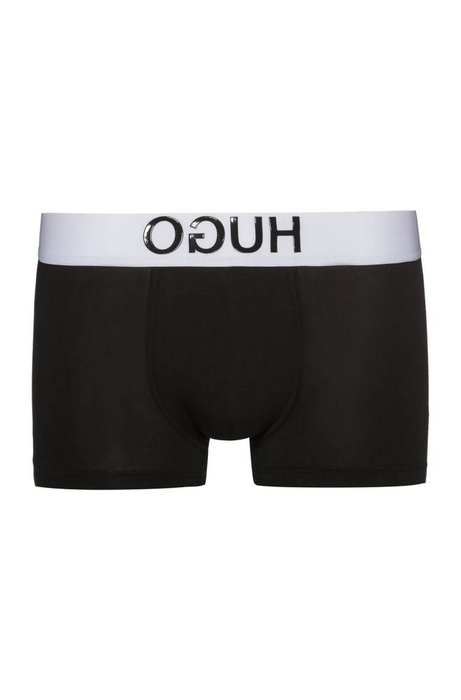 Hugo Boss Stretch-cotton trunks Svarte | r0XJ2BgY