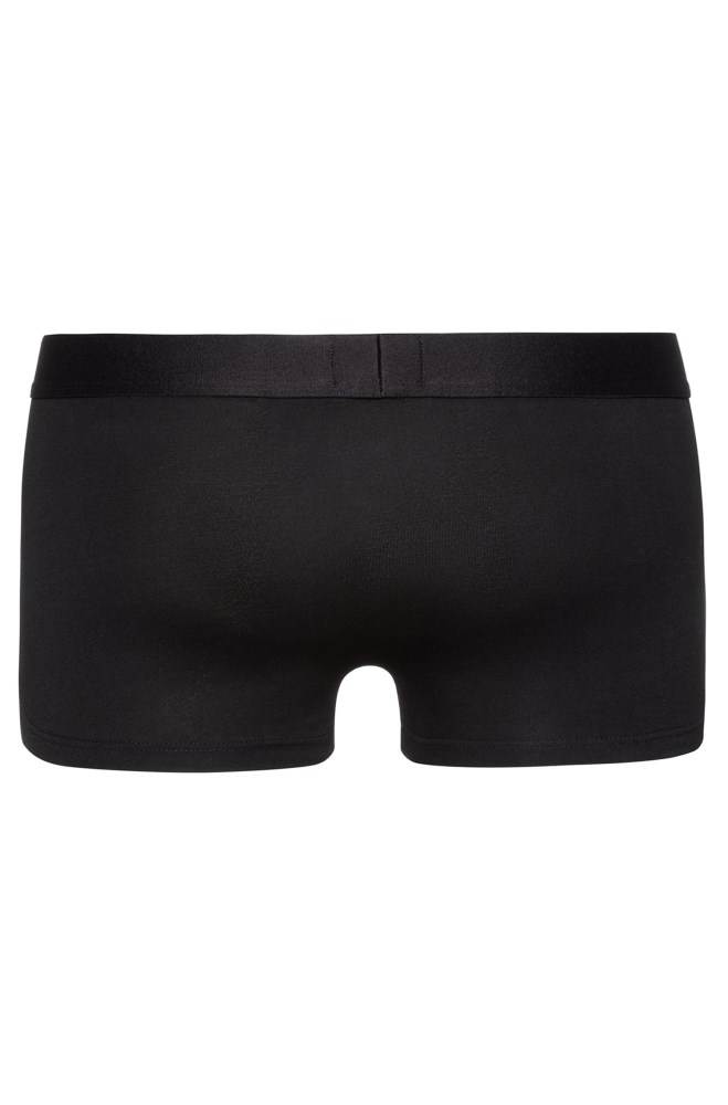 Hugo Boss Stretch-cotton trunks Svarte | zAKHB0ot