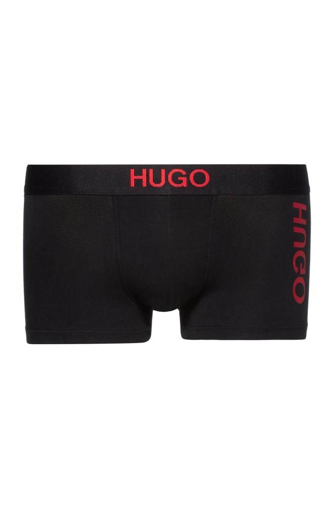 Hugo Boss Stretch-cotton trunks Svarte | zAKHB0ot