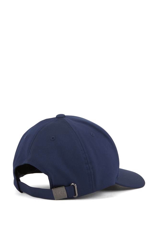 Hugo Boss Stretch-twill cap Mørke Blå | xg2ODTEt