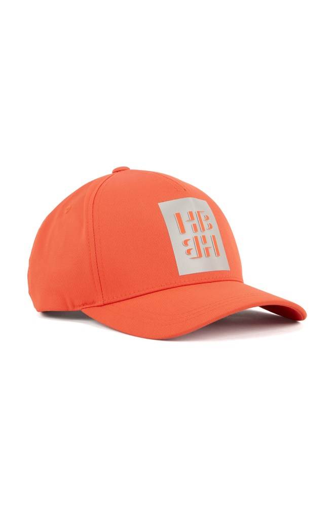 Hugo Boss Stretch-twill cap Oransje | XkZFRiSN