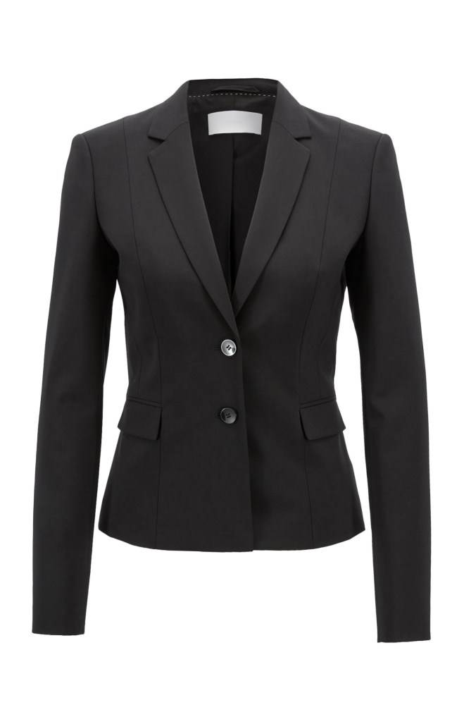 Hugo Boss Stretch wool jacket Svarte | nejIeHlJ