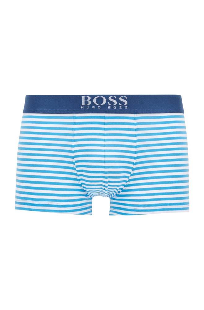 Hugo Boss Striped trunks Blå | tWyAXOZY