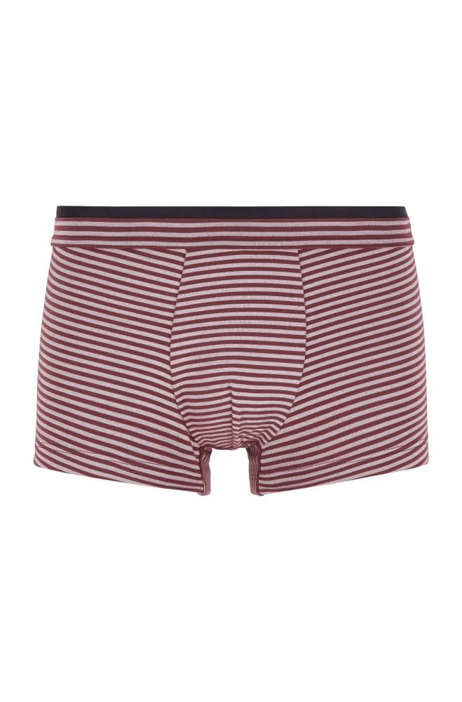 Hugo Boss Striped trunks Mørke Rød | dw5p4ghA