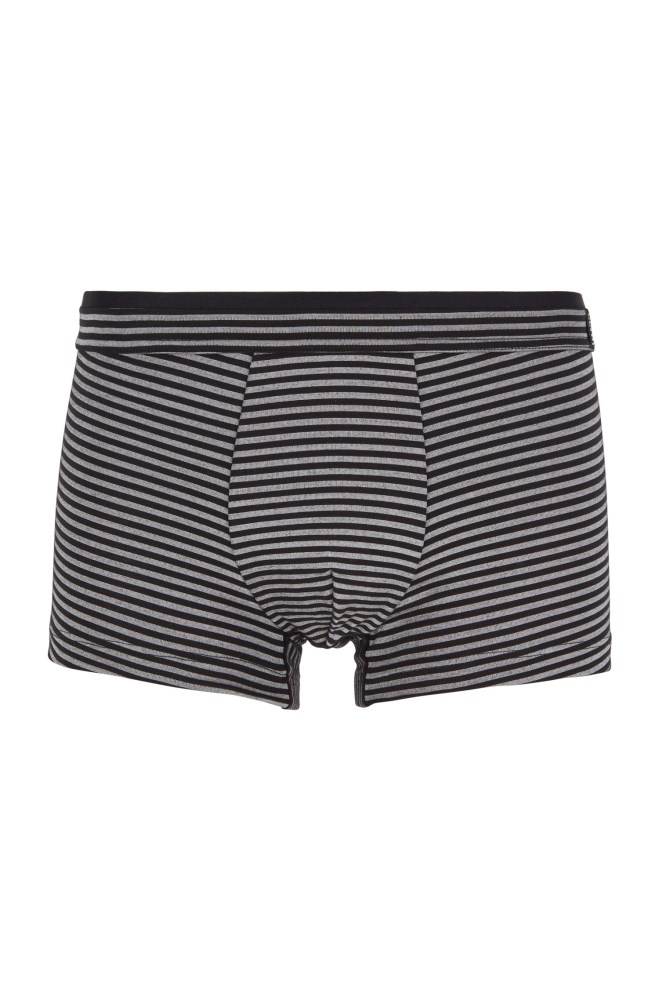 Hugo Boss Striped trunks Svarte | Sb3UKN7u