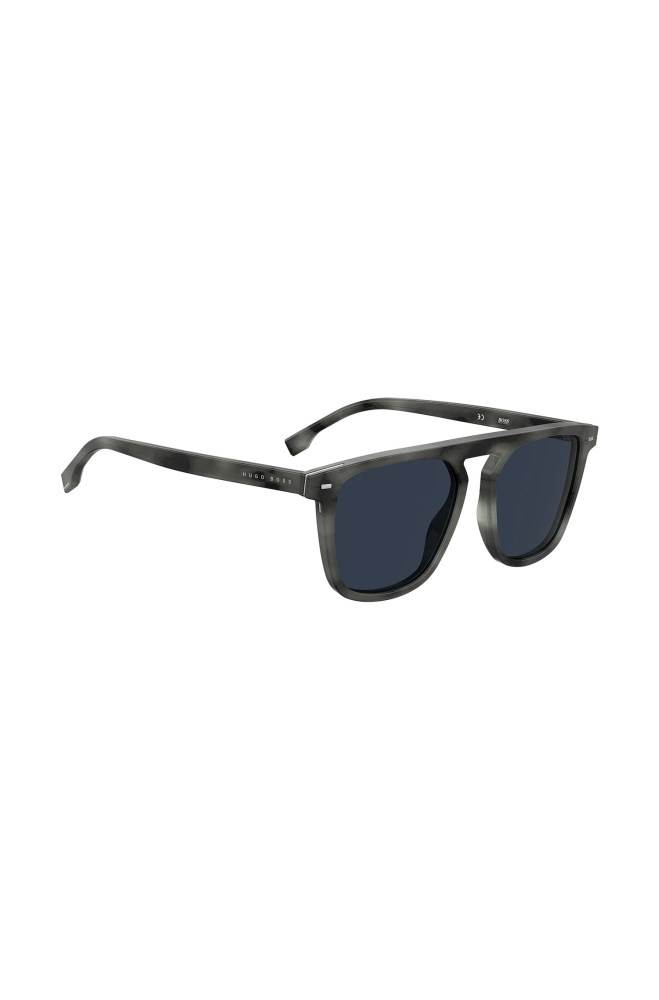 Hugo Boss Sunglasses Mørke Grå | fMMK8sVH