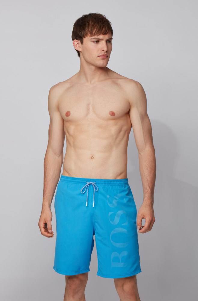 Hugo Boss Swim shorts Blå | TfGa4Tvx