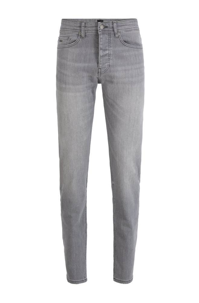 Hugo Boss Tapered-fit jeans Grå | 42o2wetZ