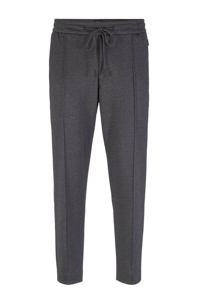 Hugo Boss Tapered-fit trousers Grå | rzyKp45J