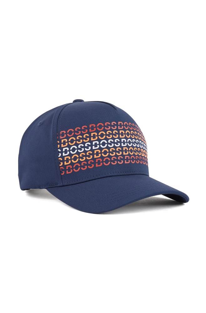 Hugo Boss Technical twill cap Mørke Blå | 1s9emytQ