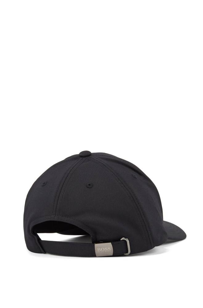 Hugo Boss Technical-twill cap Svarte | rckfCbu5