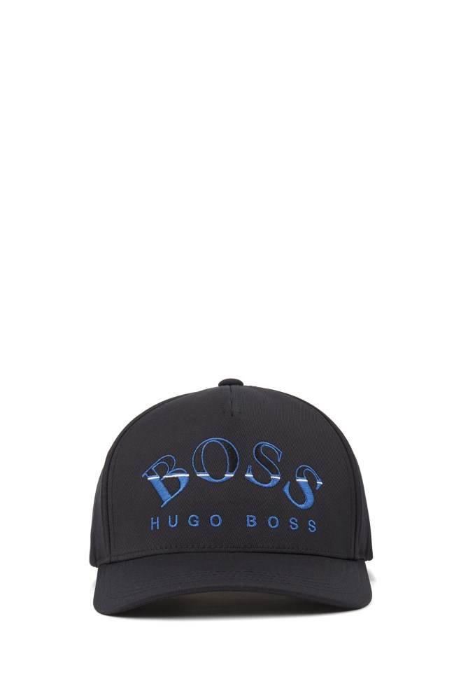 Hugo Boss Technical-twill cap Svarte | rckfCbu5