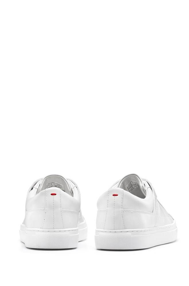 Hugo Boss Tennis-inspired trainers Hvite | OrXg1Gza