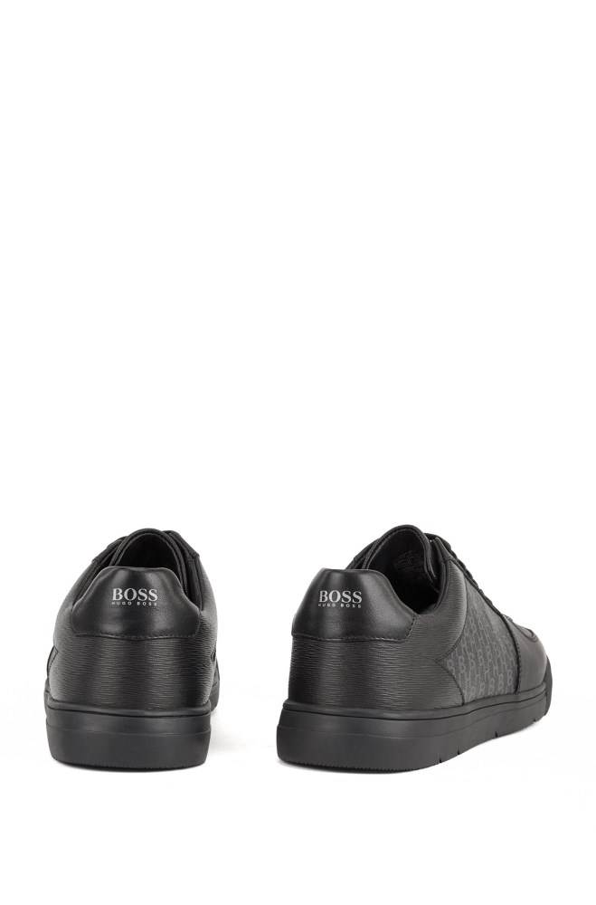 Hugo Boss Tennis-inspired trainers Svarte | HtWVvvfP