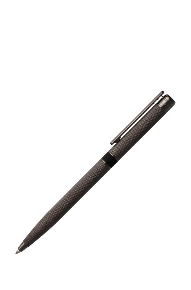 Hugo Boss Textured-gunmetal ballpoint pen Svarte | rbea5sk7