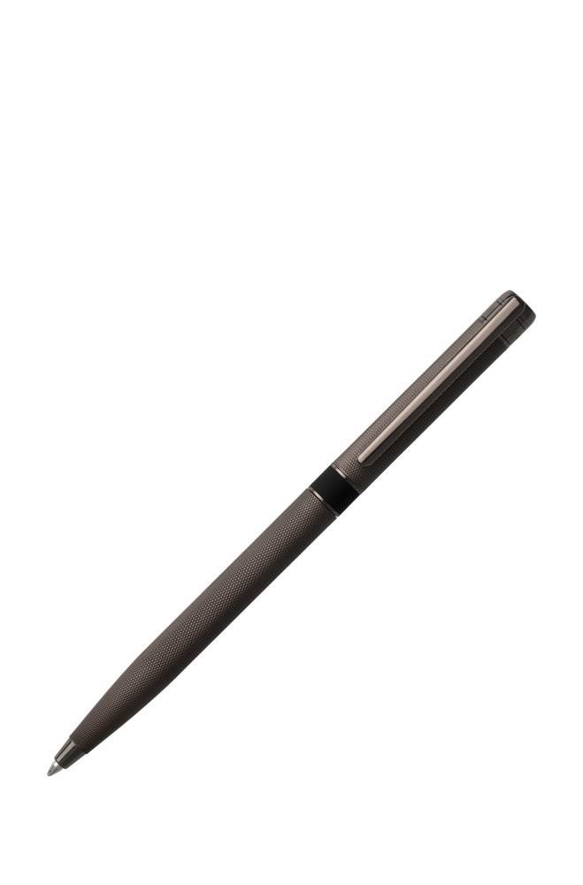 Hugo Boss Textured-gunmetal ballpoint pen Svarte | rbea5sk7