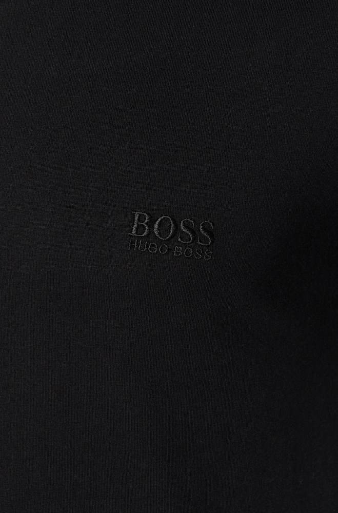 Hugo Boss Three-pack of V-neck underwear T-shirts Svarte | MRzB1ESR