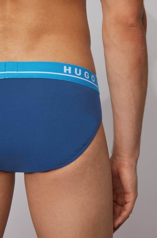 Hugo Boss Three-pack of briefs Patterned | MndB3NlC