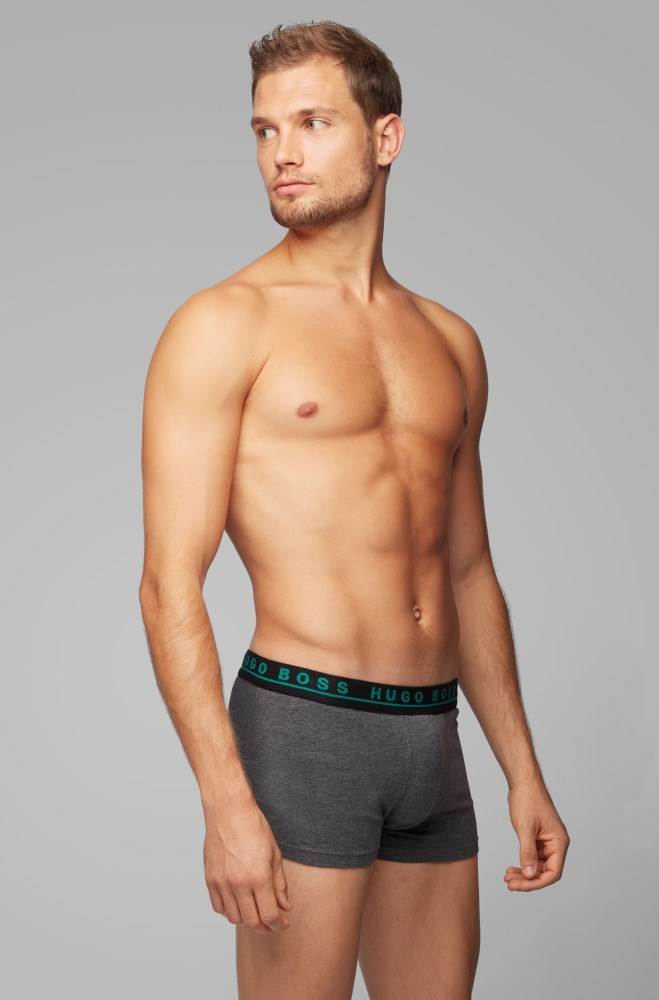 Hugo Boss Three-pack of trunks Grå | wnvP1GMn