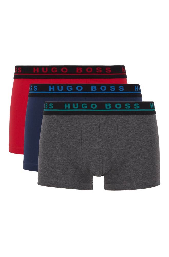 Hugo Boss Three-pack of trunks Grå | wnvP1GMn