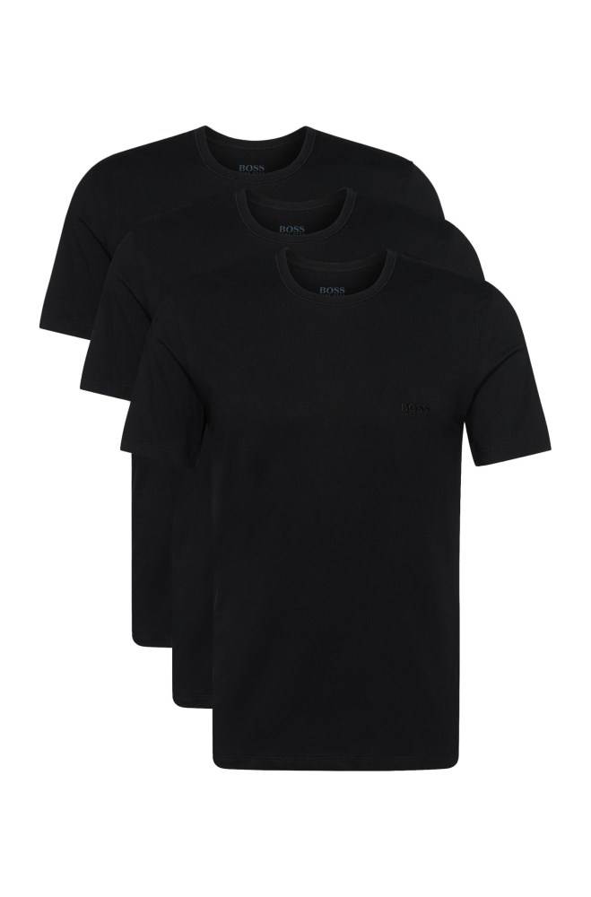 Hugo Boss Three-pack of underwear T-shirts Svarte | ggbtsGyj