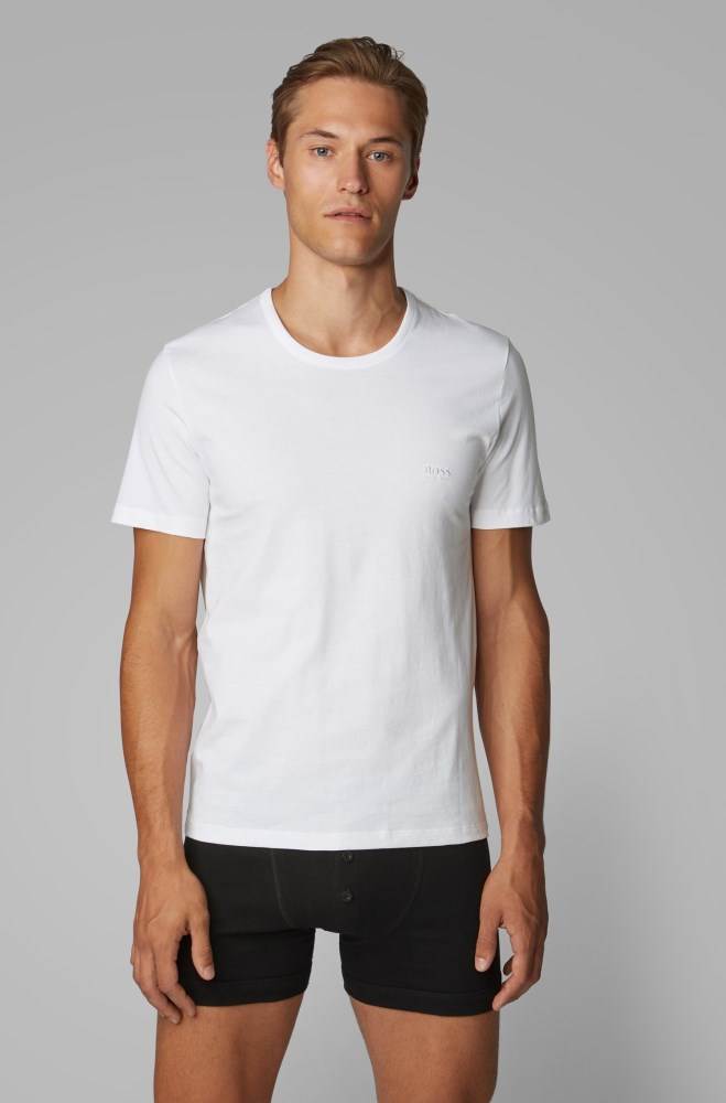 Hugo Boss Three-pack of underwear T-shirts Hvite | t0uBsDTV