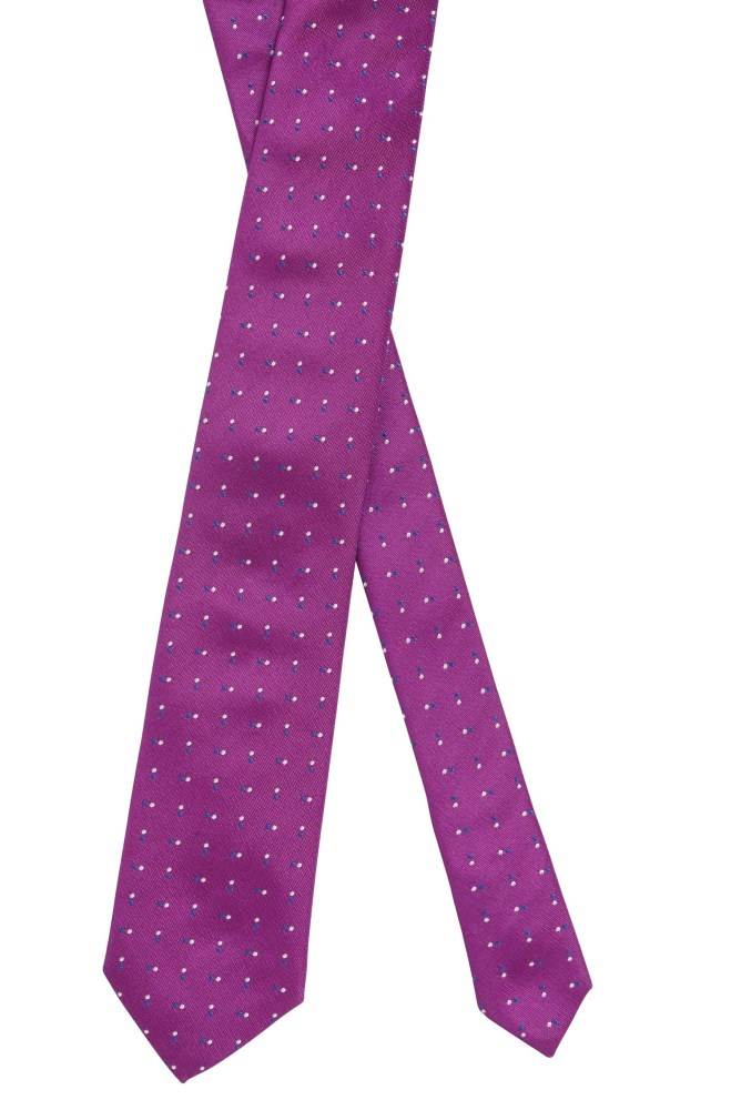 Hugo Boss Tie Mørke Rosa | v11Huh1u