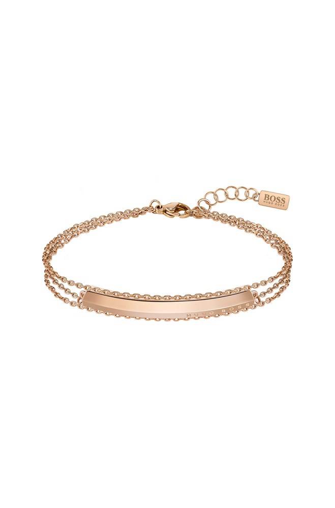 Hugo Boss Triple-chain bracelet Gull | cxUFeWbm