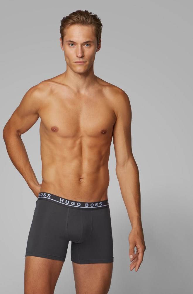 Hugo Boss Triple pack of boxer briefs Blå | mbZWXhr1