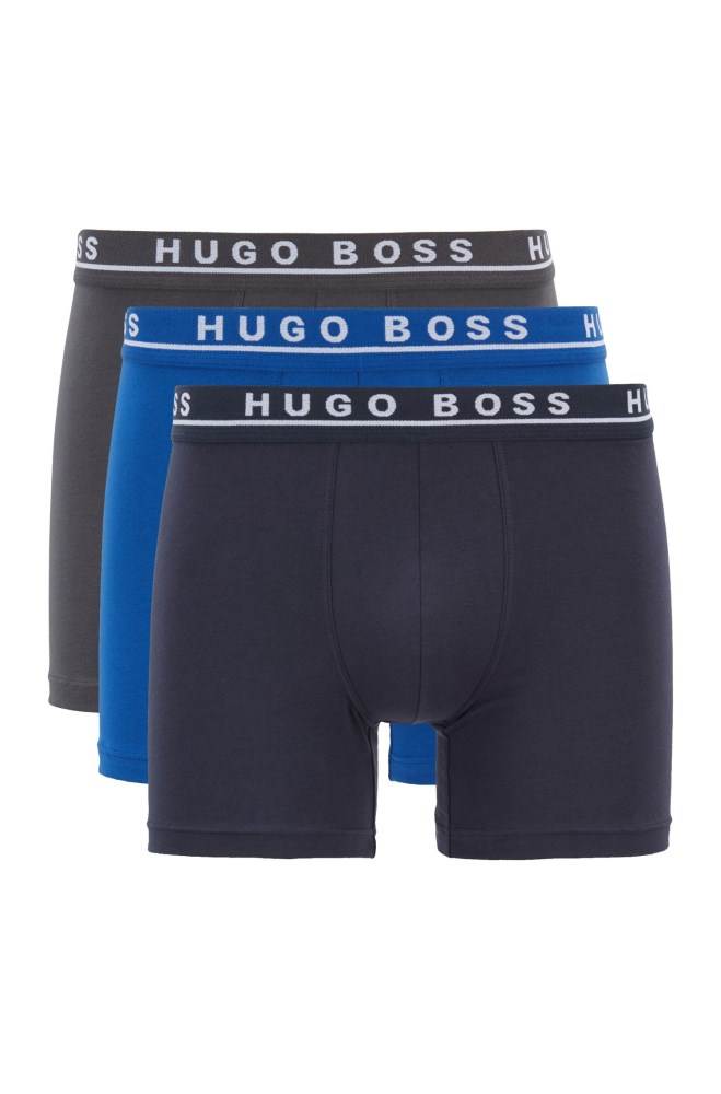 Hugo Boss Triple pack of boxer briefs Blå | mbZWXhr1