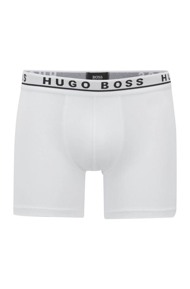 Hugo Boss Triple pack of boxer briefs Hvite | 4a8Lvxta