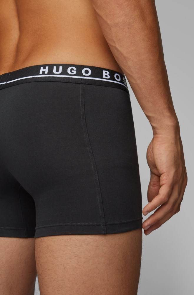 Hugo Boss Triple pack of boxer briefs Svarte | WNvqlCcO