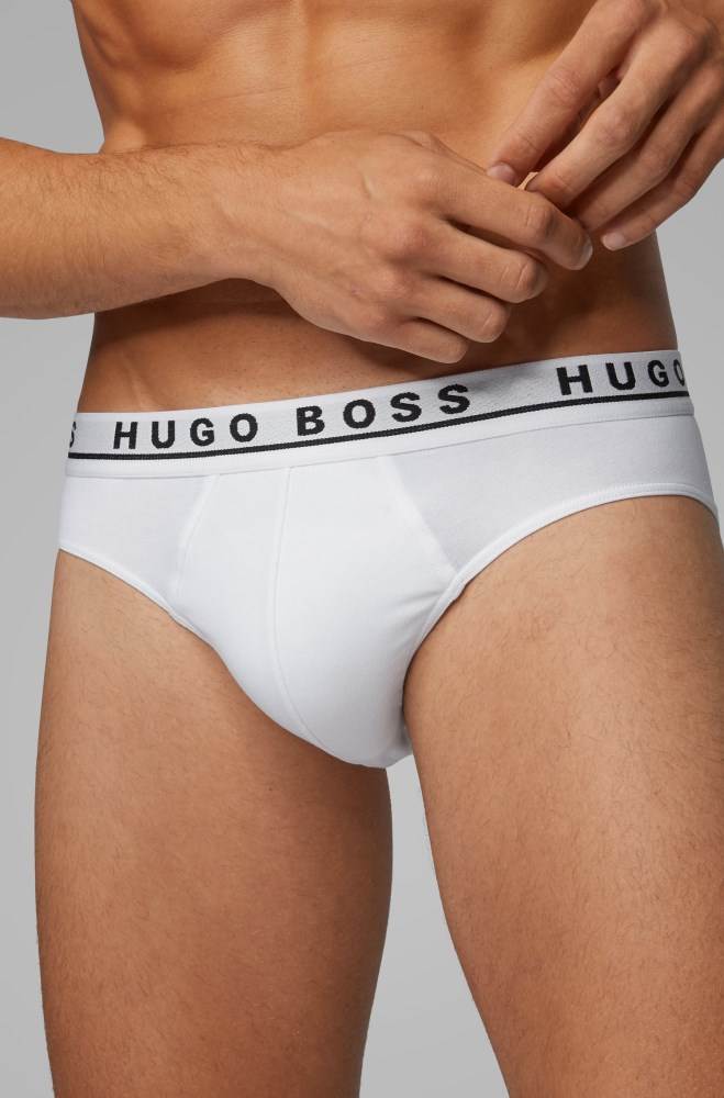 Hugo Boss Triple pack of briefs Hvite | WWfWSHvE