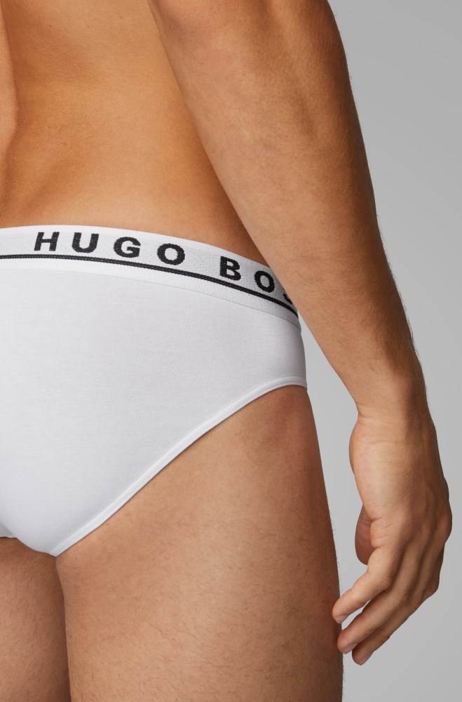 Hugo Boss Triple pack of briefs Hvite | WWfWSHvE