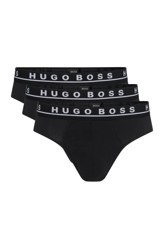 Hugo Boss Triple pack of briefs Svarte | 5Br8h4RM