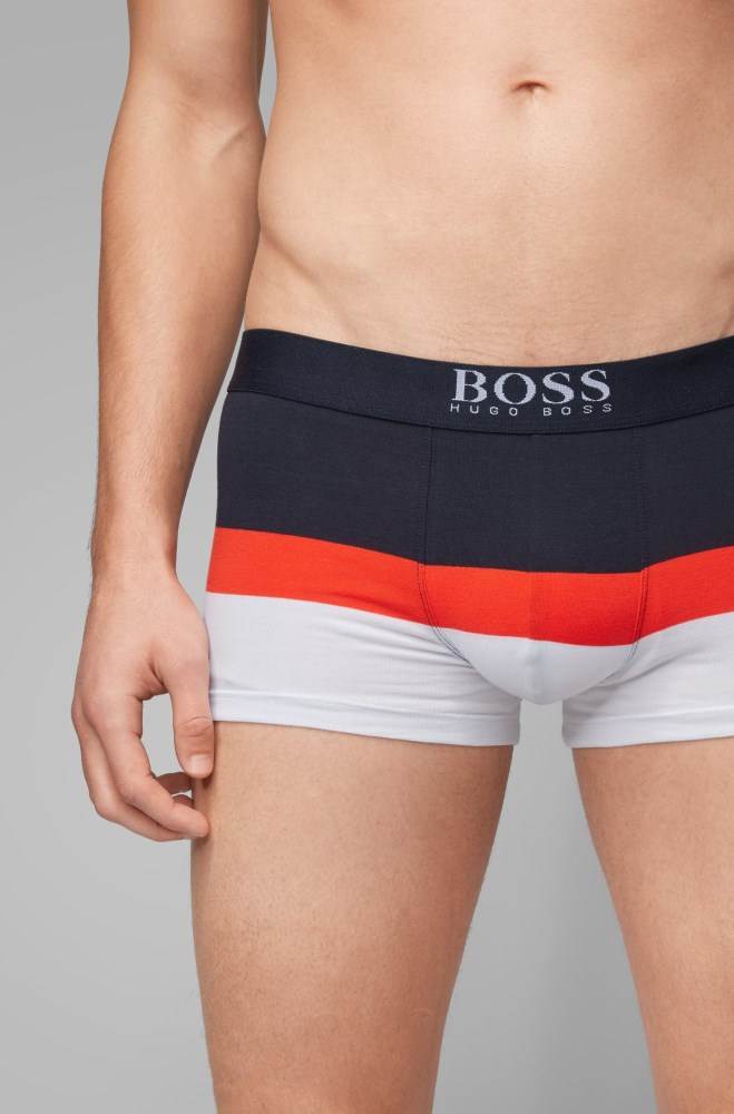 Hugo Boss Trunks Mørke Blå | QFboGf6r