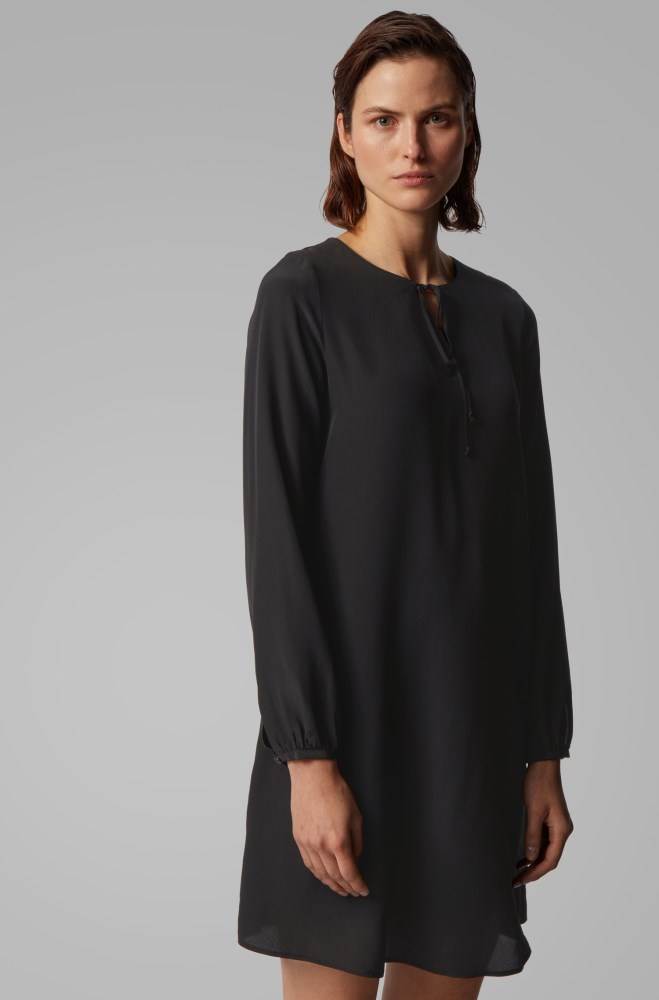 Hugo Boss Tunic dress Svarte | mgVdbQF2